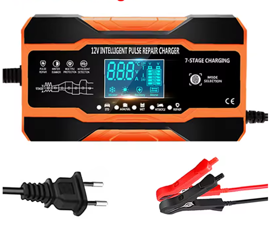 Cargador de batería de 12V, 10A, 24V, 5A