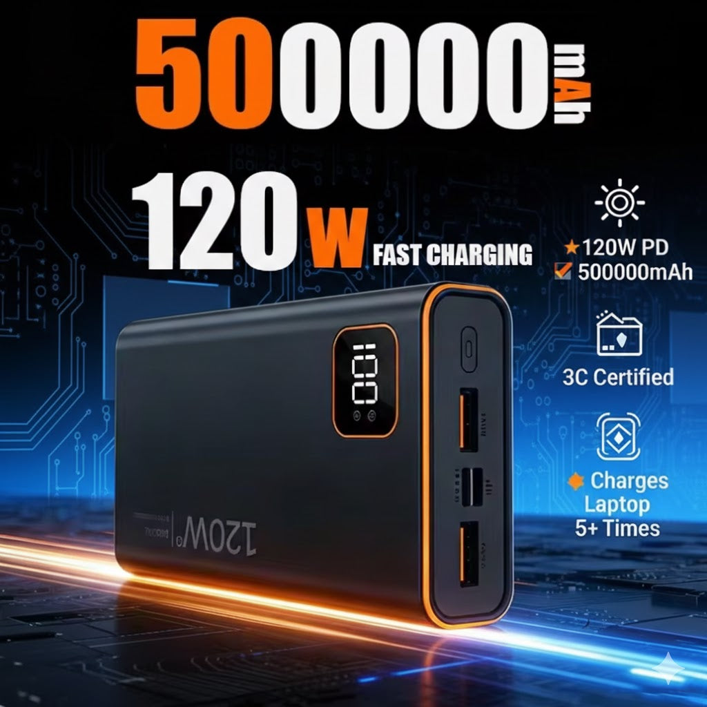 Batería externa 50.000 mAh