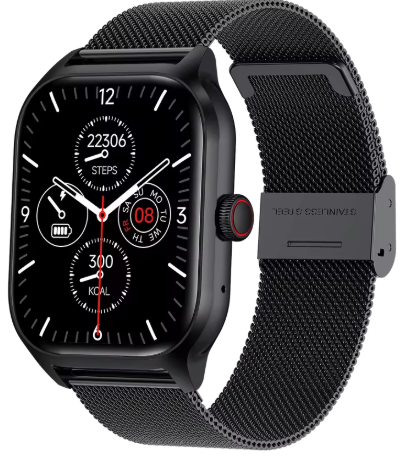Smartwatch + Audífonos (Negro)